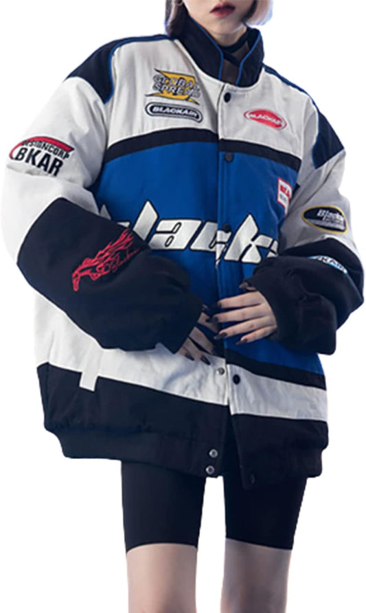 Black Air Racer Blue Womens' Jacket