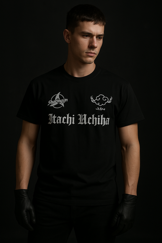 Shadow of the Leaf – Itachi Uchiha Oversized Tee