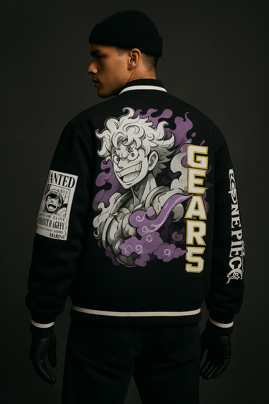 Gear 5 Varsity Jacket – Luffy Edition