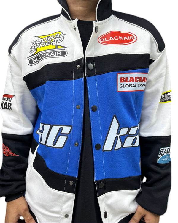 Black Air Racer Blue Jacket