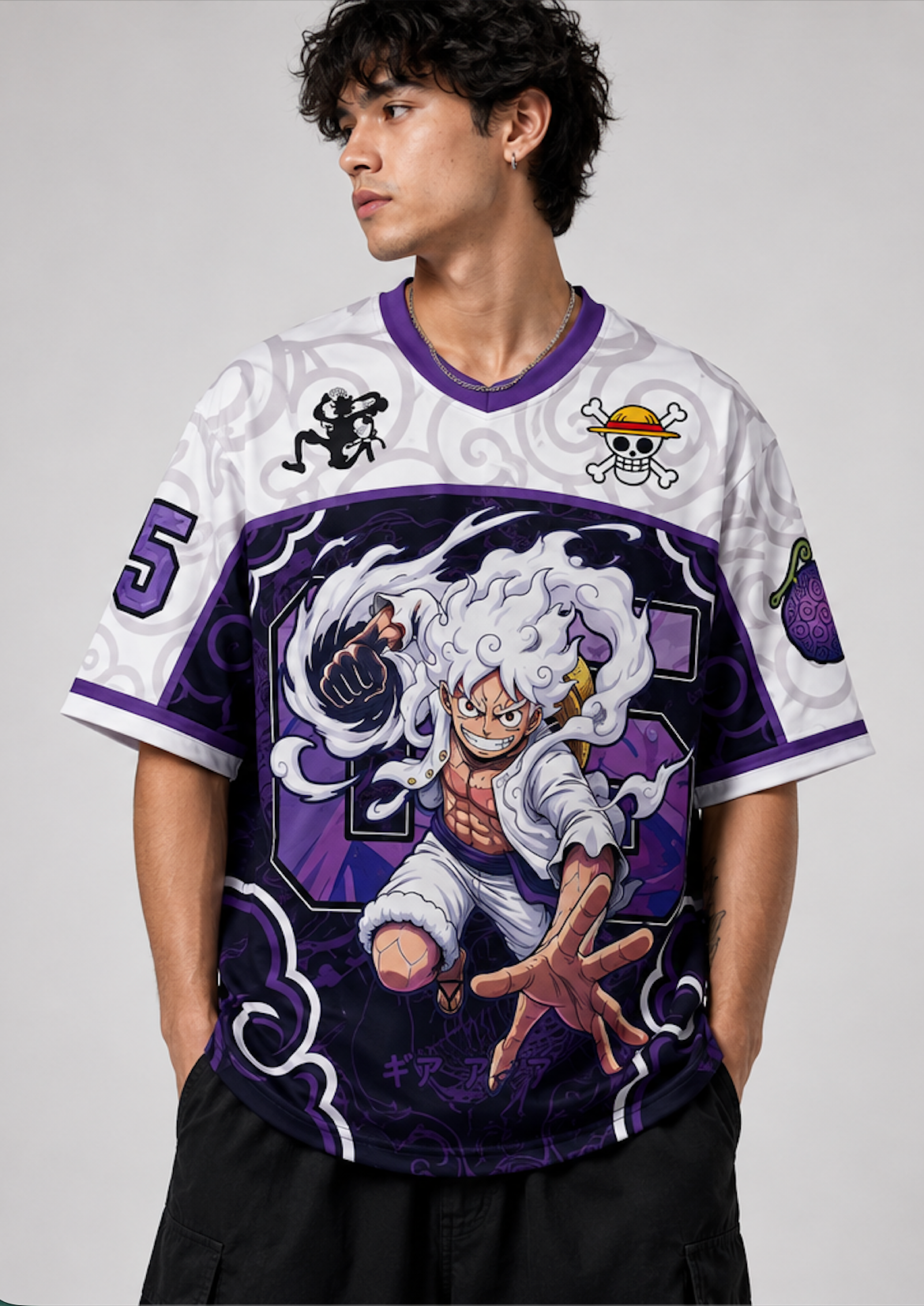 Luffy Gear 5 Oversized T-Shirt