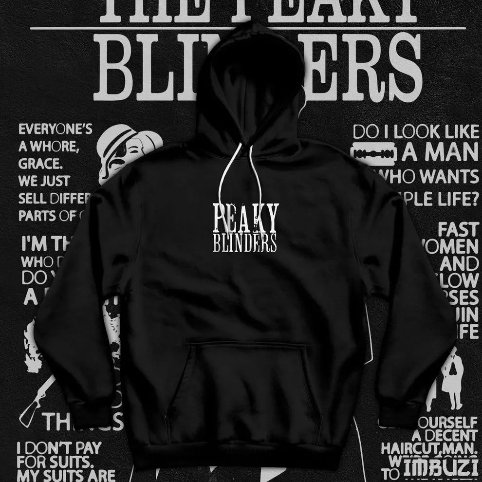 Peaky Blinders Black Hoodie Kezual Styles