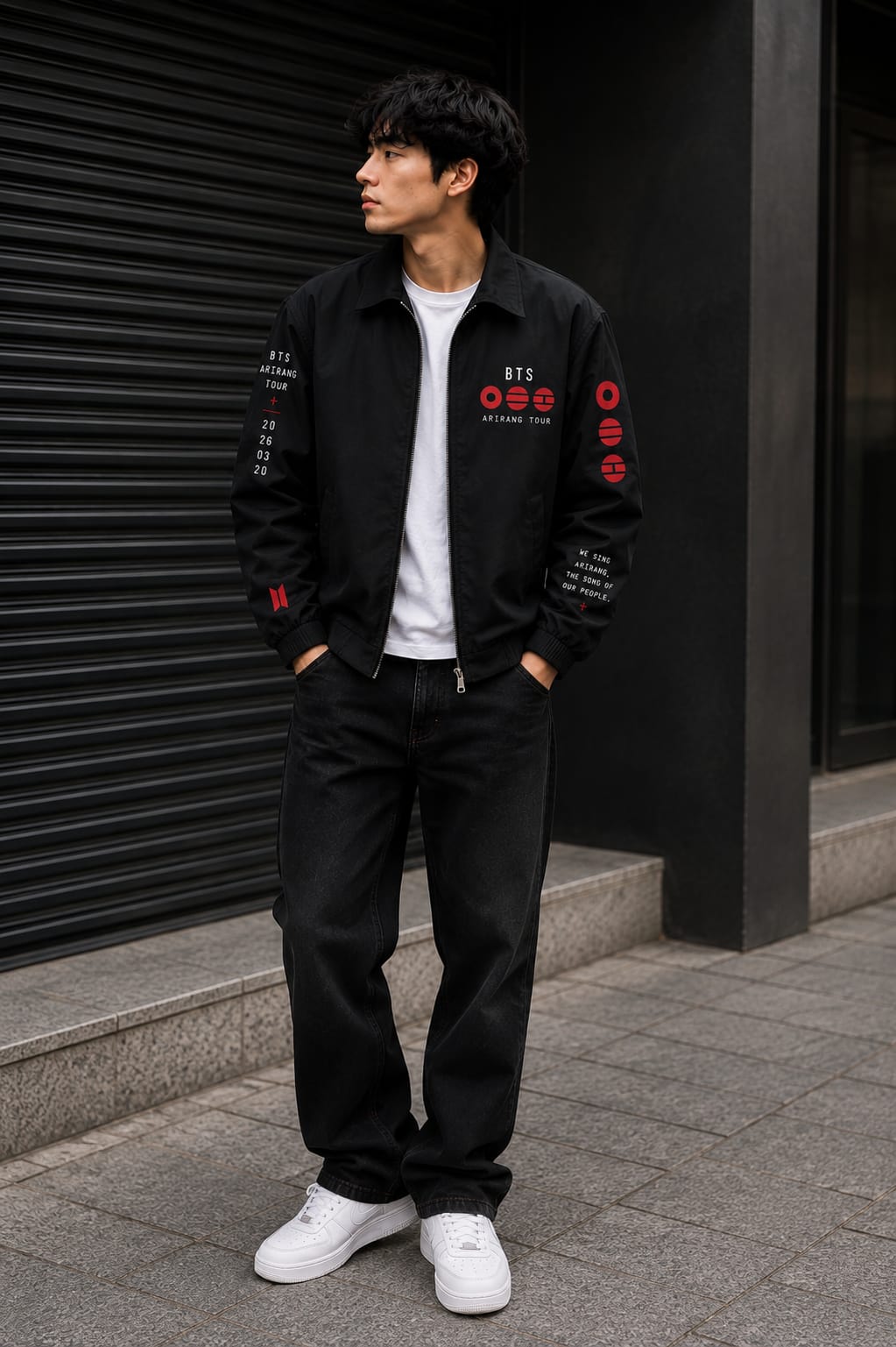 Arirang Graphic Jacket ā BTS Inspired Streetwear