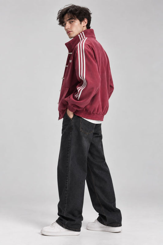 Maroon CNY - Inspired Unisex Jacket - Luxury Streetwear | Kezual