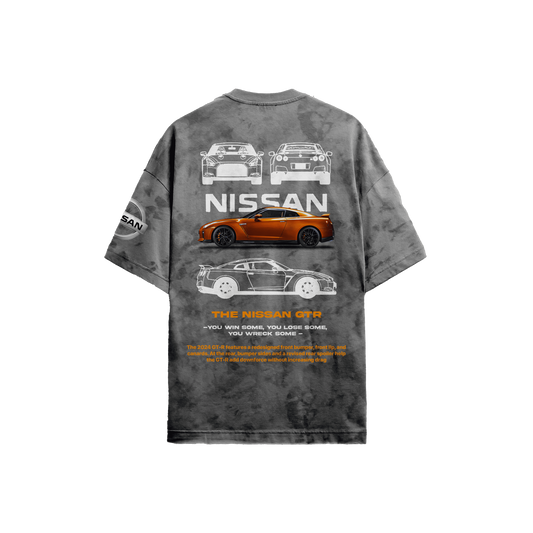 Nissan Grey Acid-Wash T-Shirt