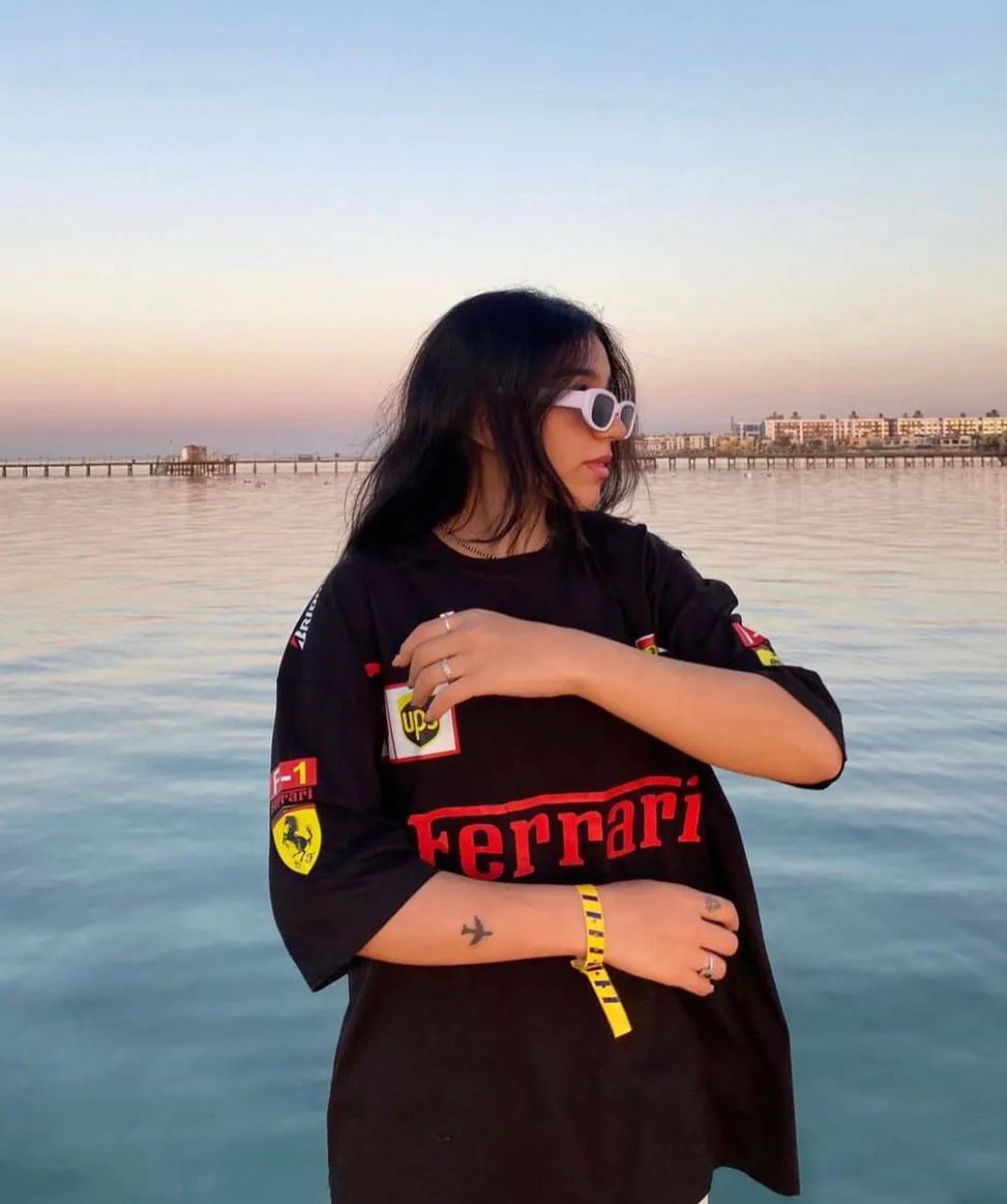 Ferrari oversized T-shirt stylish and Trendy | Kezual - Kezual