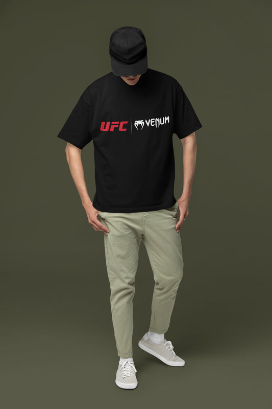 UFC Venum Oversized Black T-shirt