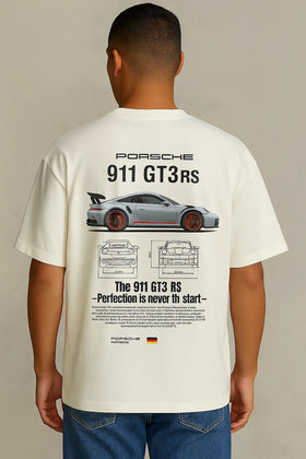 Porsche White T-Shirt