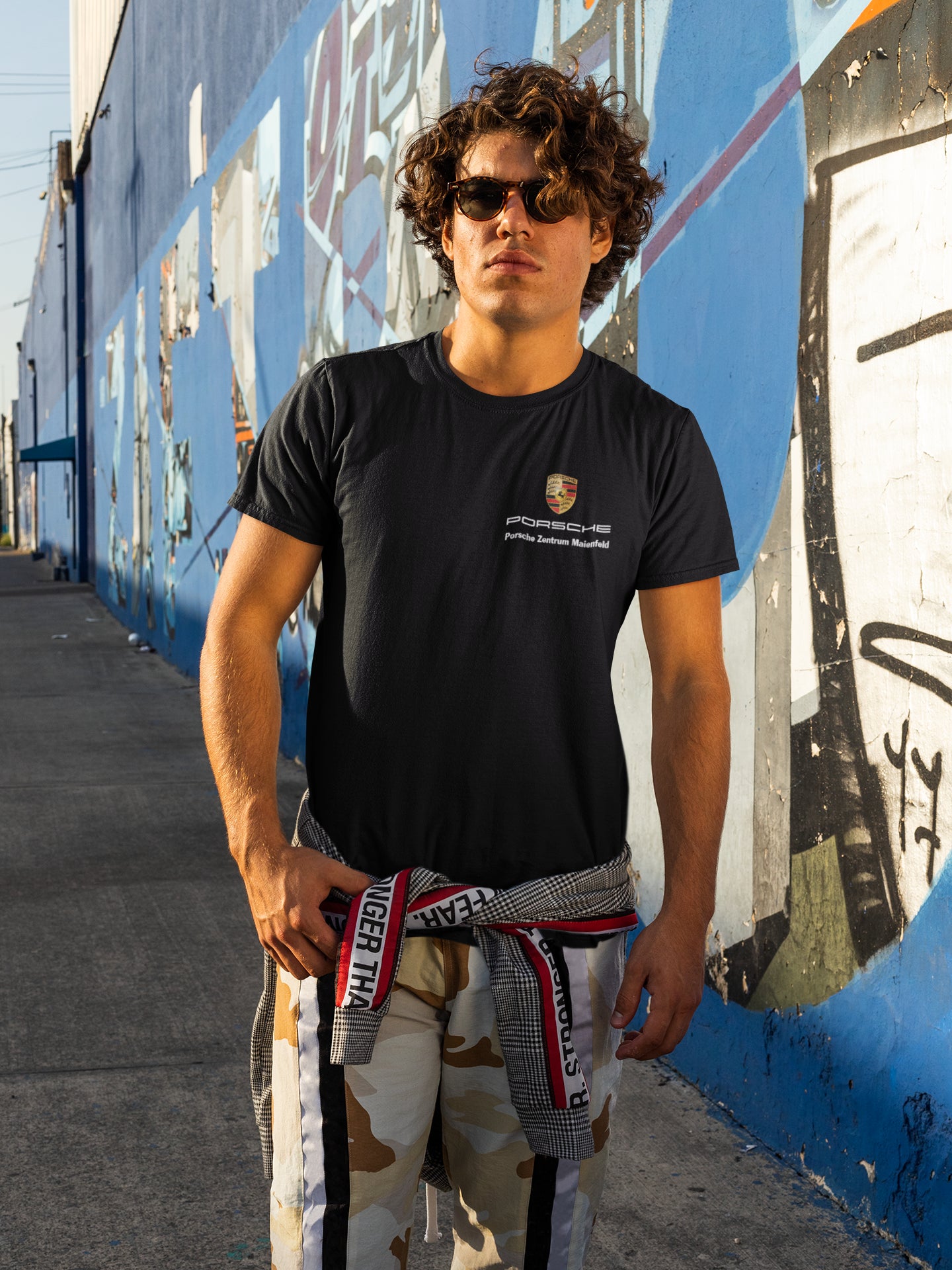 Porsche Black T-Shirt