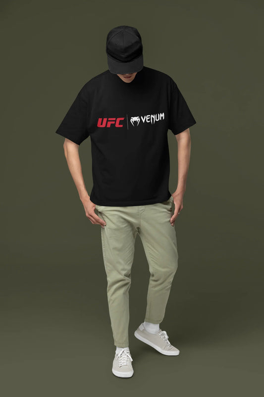 UFC Venum Oversized Black T-shirt - Kezual