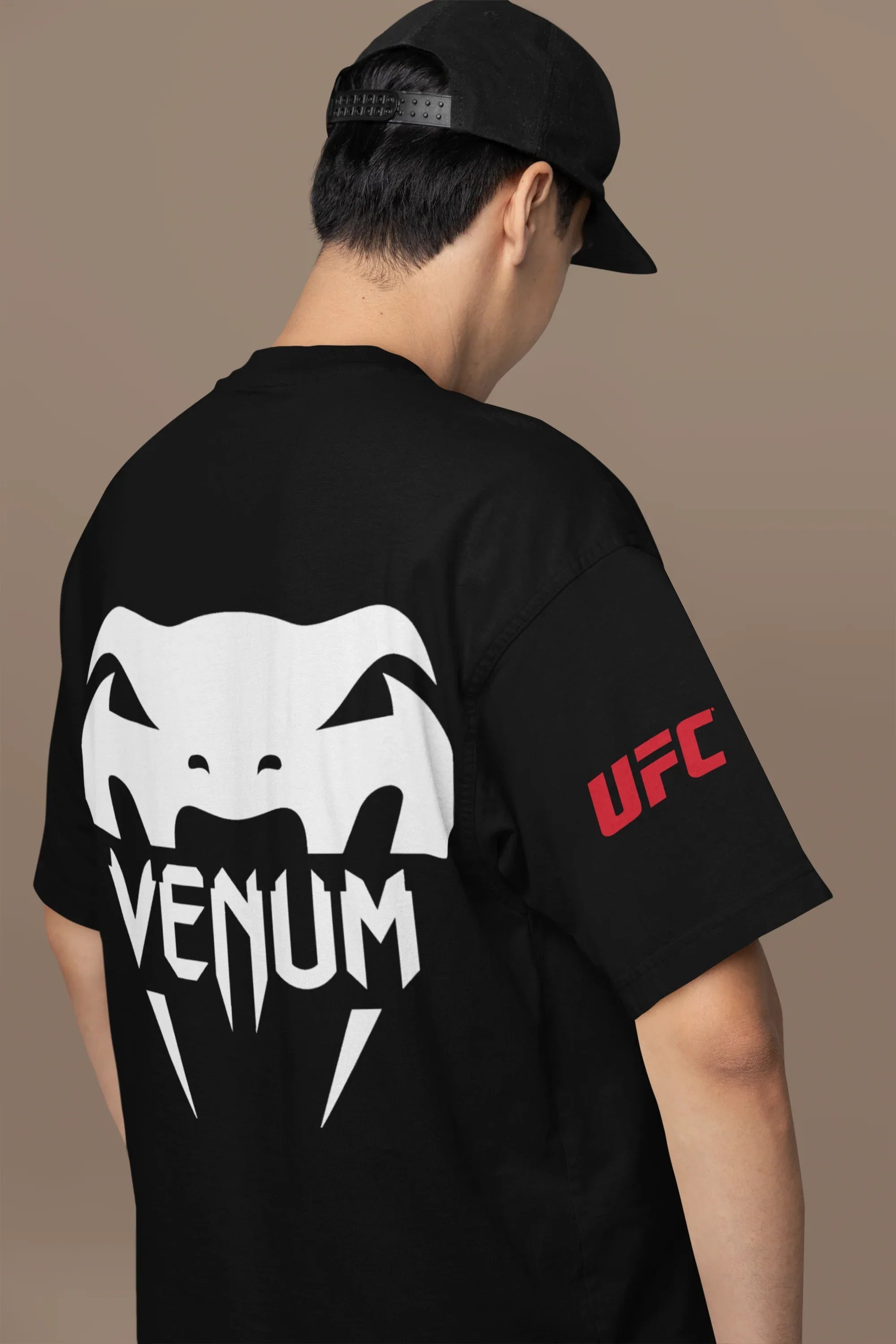 UFC Venum Oversized Black T-shirt – Kezual