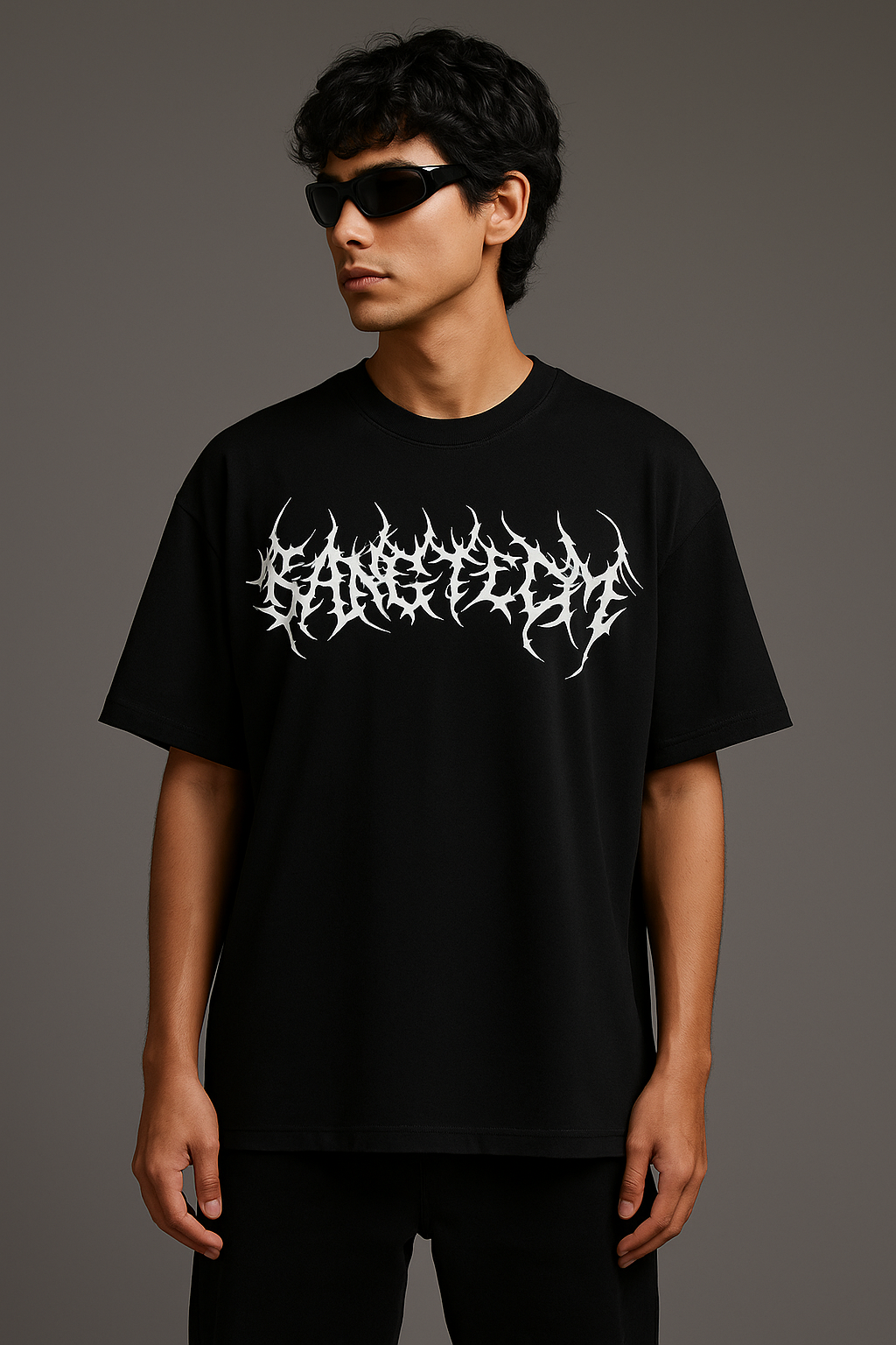 BLACK FLARE T-Shirt Kezual Styles