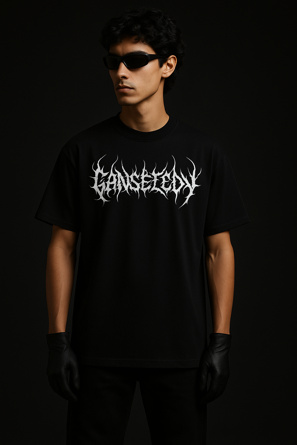 BLACK FLARE T-Shirt Kezual Styles