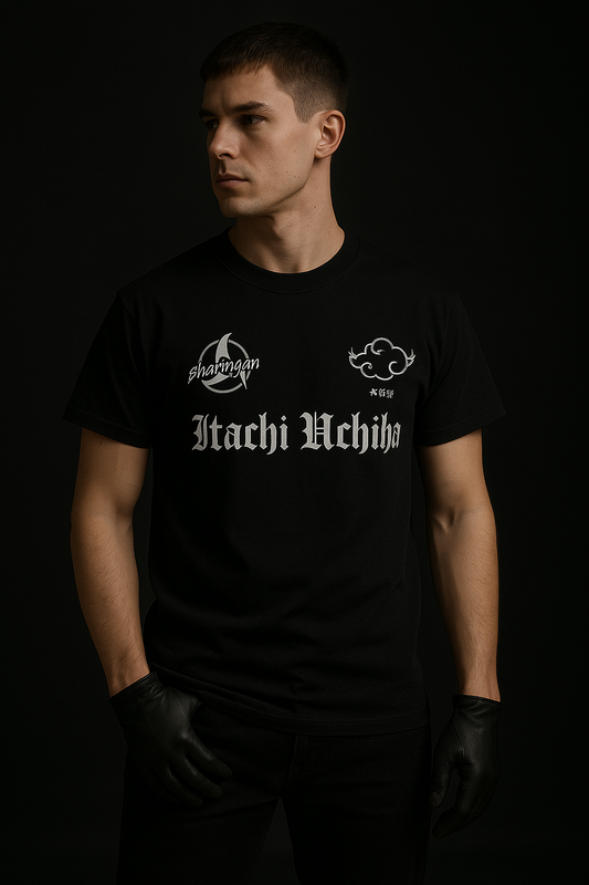 Shadow of the Leaf – Itachi Uchiha Oversized Tee