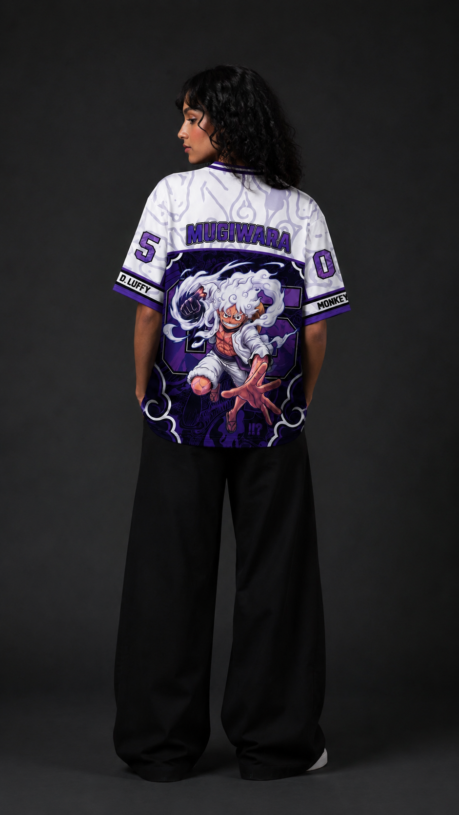 Luffy Gear 5 Oversized Jersey