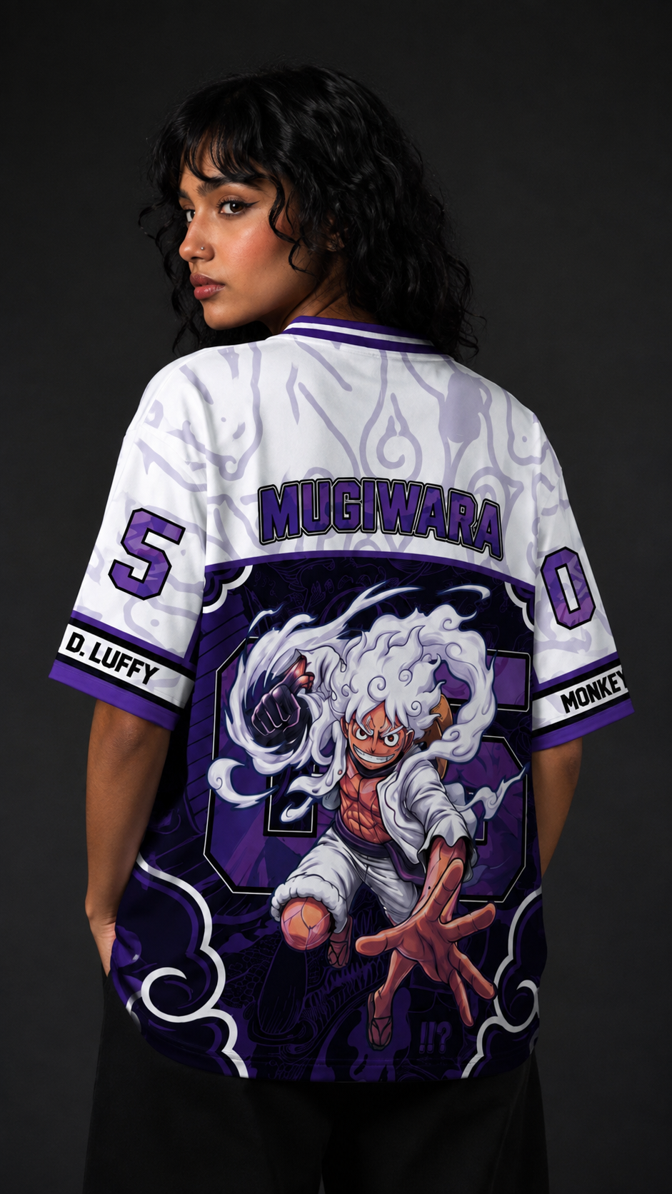 Luffy Gear 5 Oversized Jersey