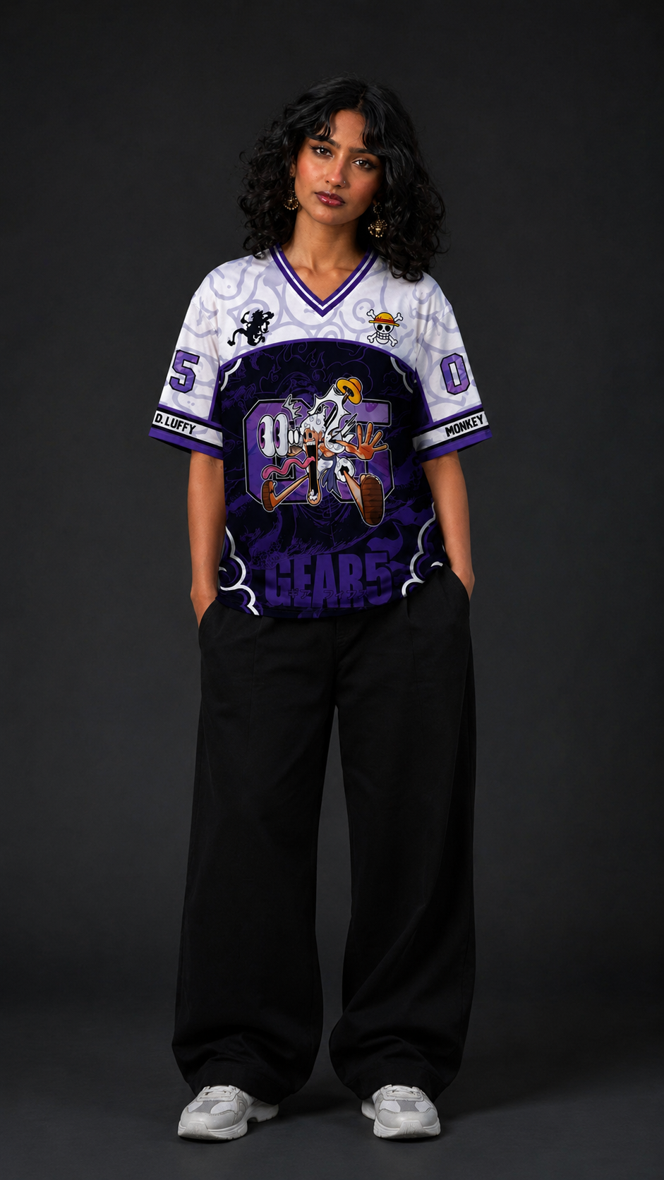 Luffy Gear 5 Oversized Jersey