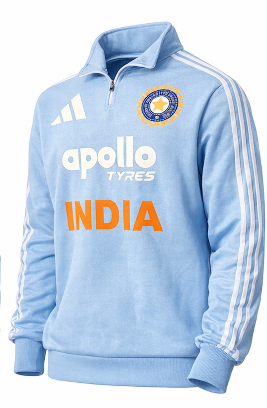 INDIAN CRICKET TEAM BLUE SWEATSHIRT | KEZUAL
