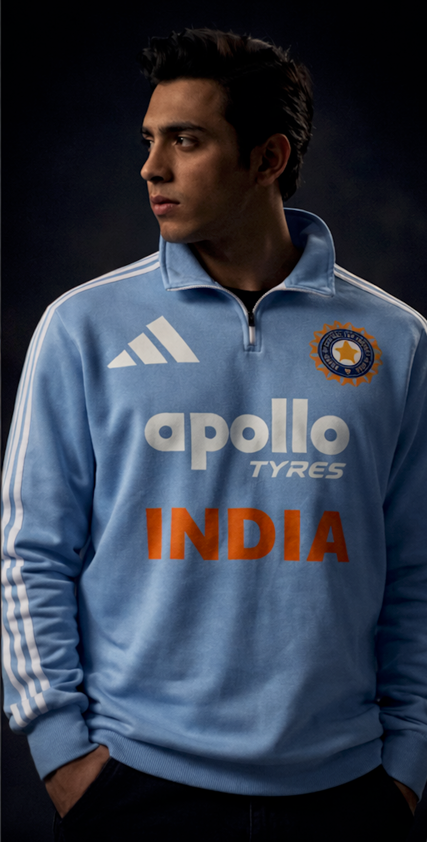 INDIAN CRICKET TEAM BLUE SWEATSHIRT | KEZUAL