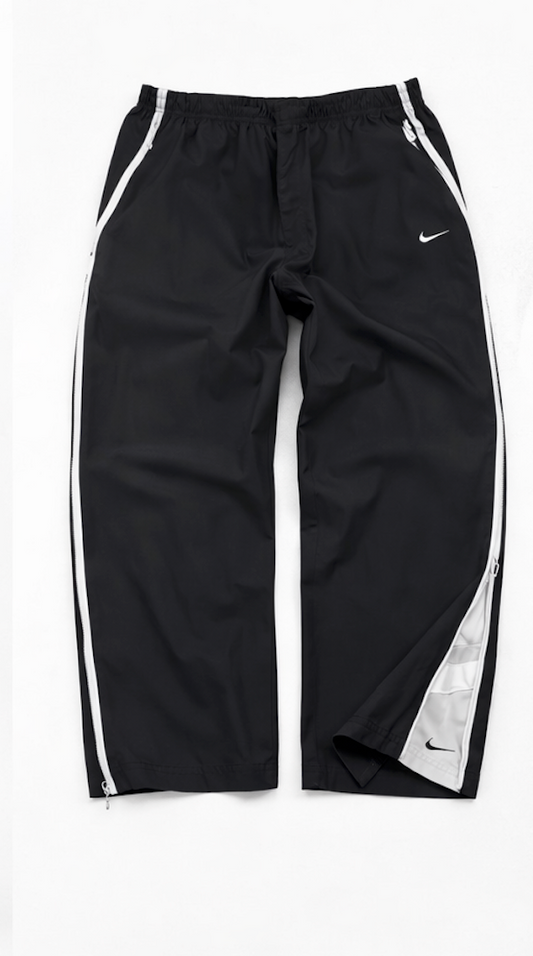 Black Zipper Nike Jogger Pants | Kezual