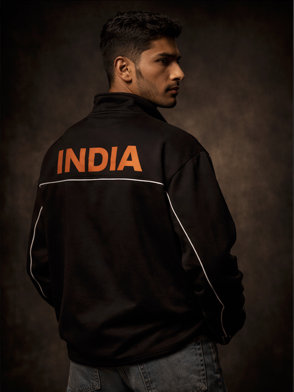 INDIAN CRICKET TEAM BLACK SWEATSHIRT | KEZUAL