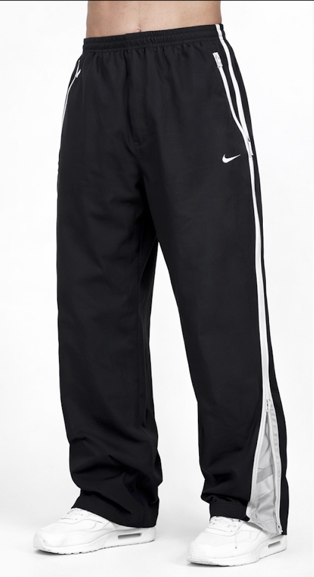 Black Zipper Nike Jogger Pants | Kezual