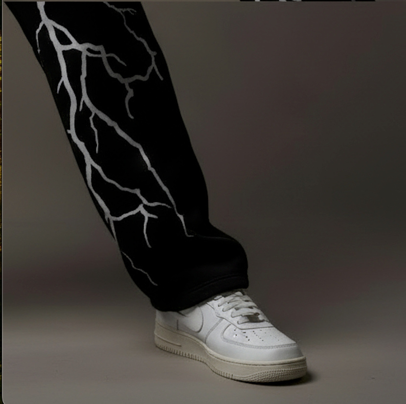 Thunder Straight Baggy Pants – Oversized Streetwear by Kezual