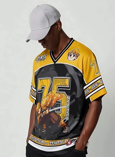 Zenitsu Thunder #75 Oversized Jersey
