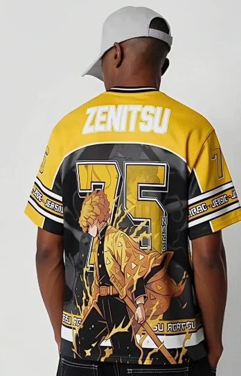 Zenitsu Thunder #75 Oversized Jersey