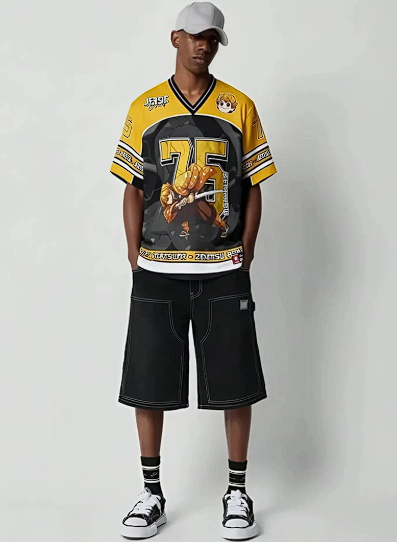 Zenitsu Thunder #75 Oversized Jersey