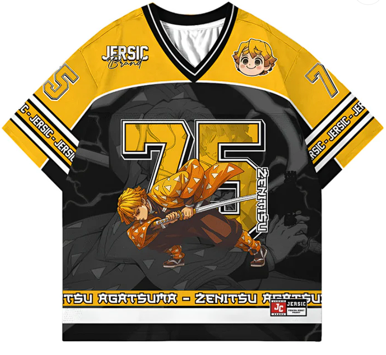 Zenitsu Thunder #75 Oversized Jersey