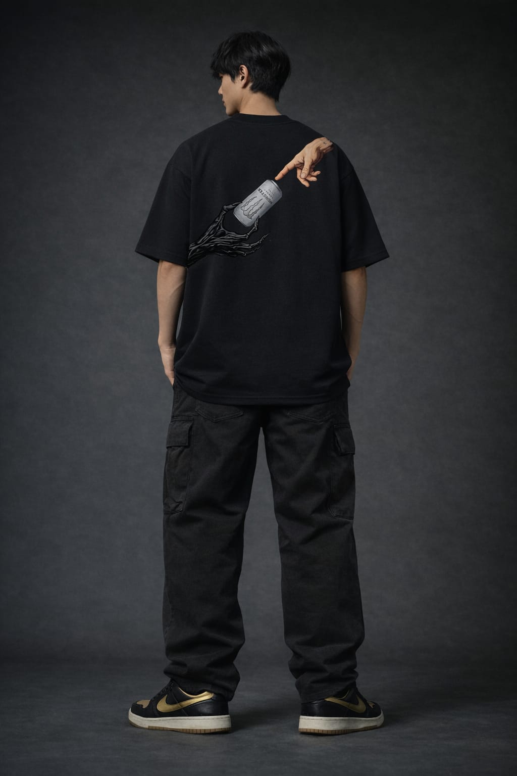 Kezual Monster Drop Oversized Tee