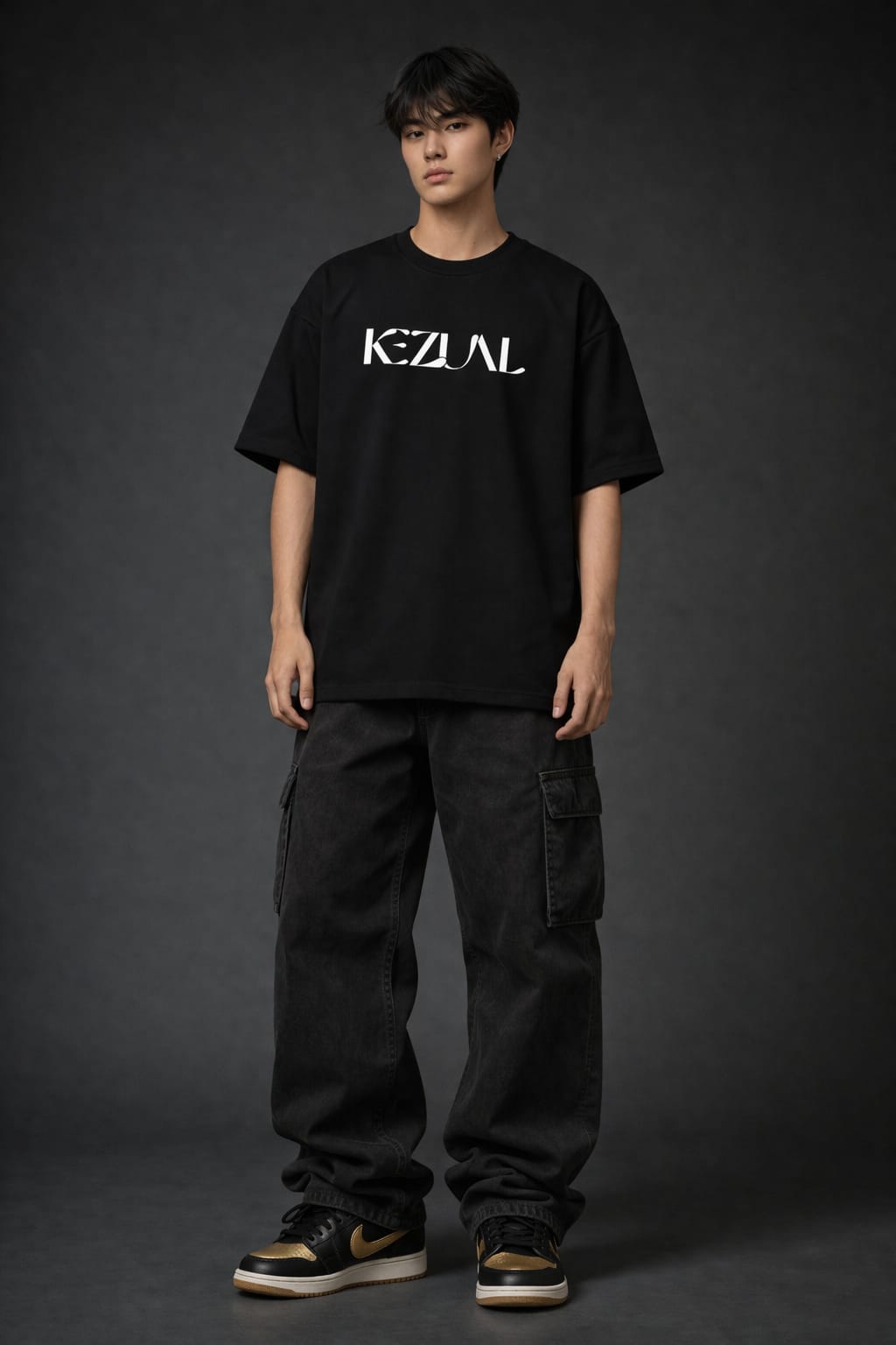 Kezual Monster Drop Oversized Tee