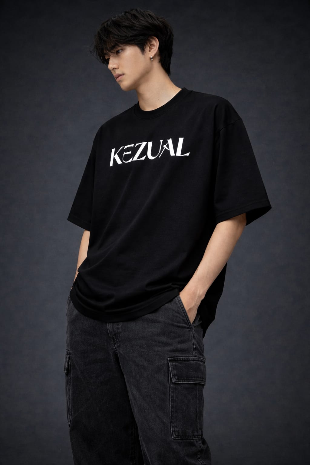 Kezual Monster Drop Oversized Tee