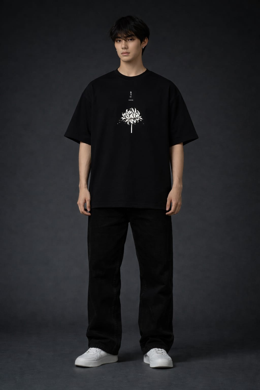 Oni Mask Street Oversized T-Shirt