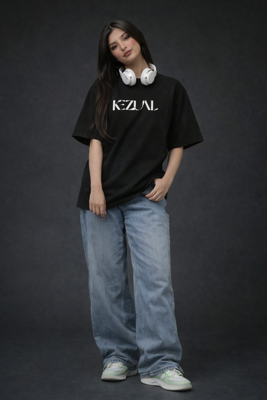 Black Star oversized T-shirt