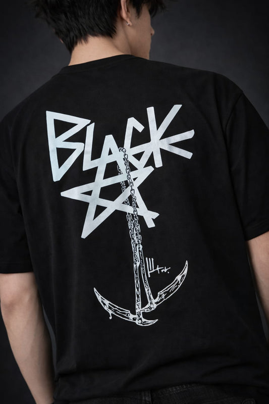 Black Star oversized T-shirt