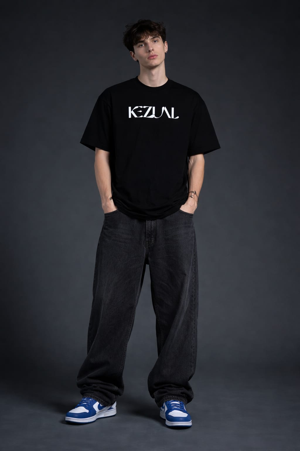 Black Star oversized T-shirt