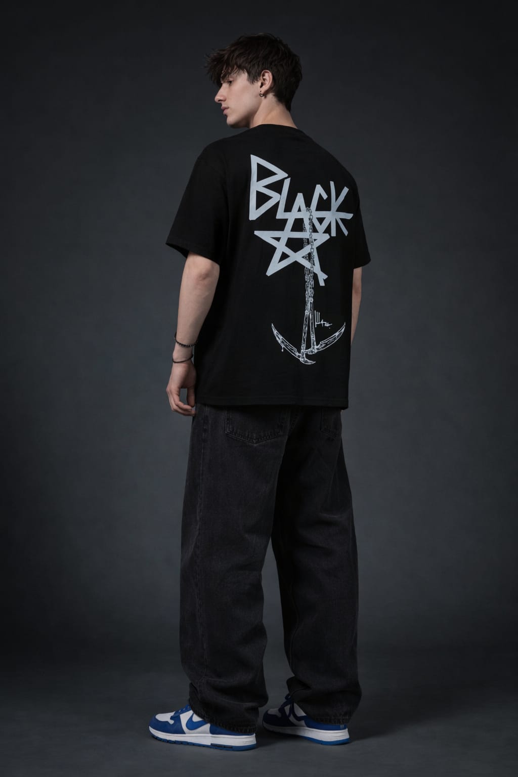 Black Star oversized T-shirt
