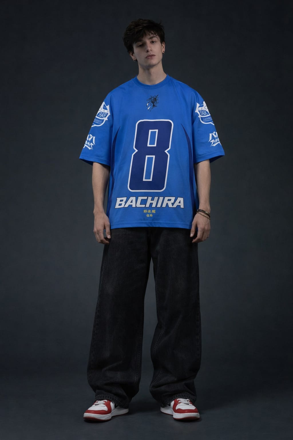 Bachira #8 Blue Anime Jersey