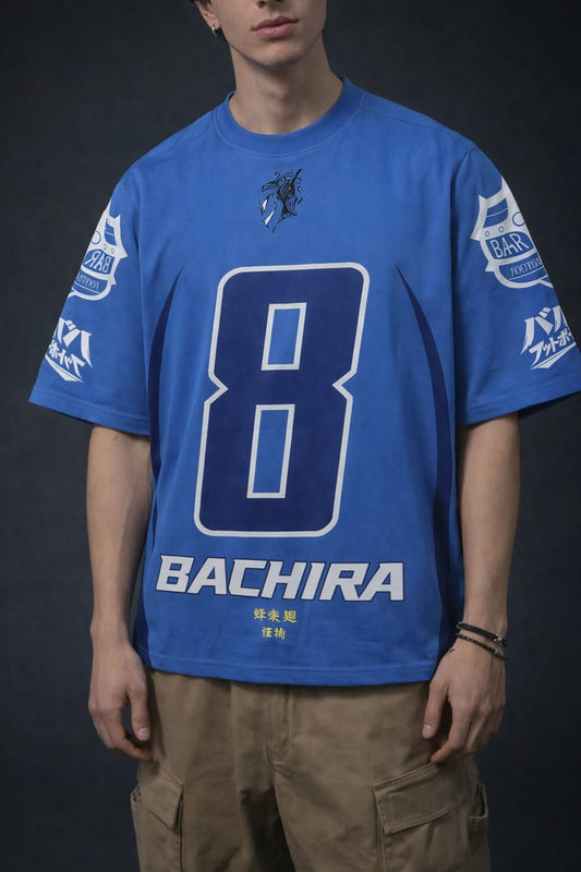 Bachira #8 Blue Anime Jersey
