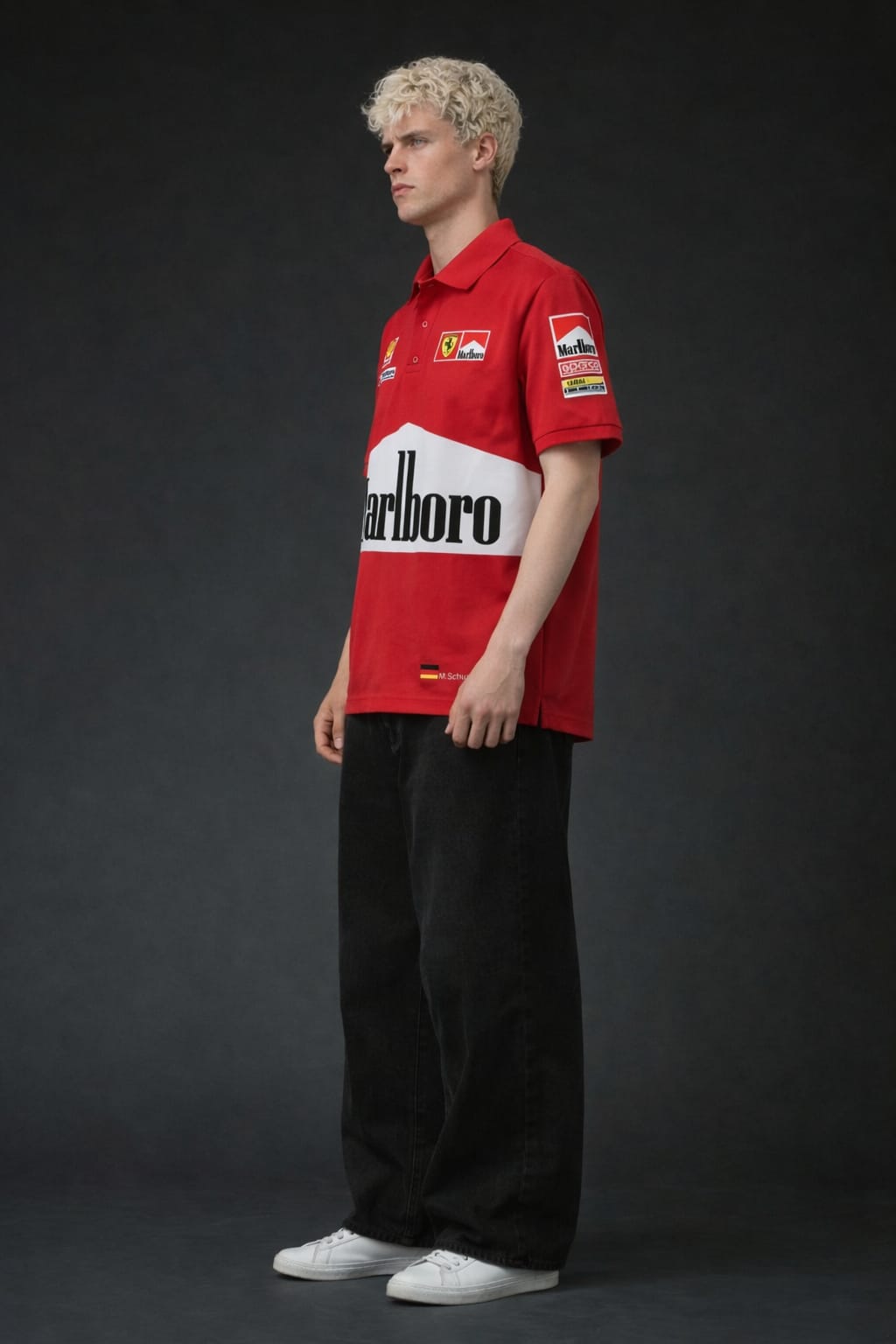 Marlboro Polo T-Shirt – Red Racing Edition