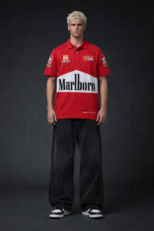 Marlboro Polo T-Shirt – Red Racing Edition