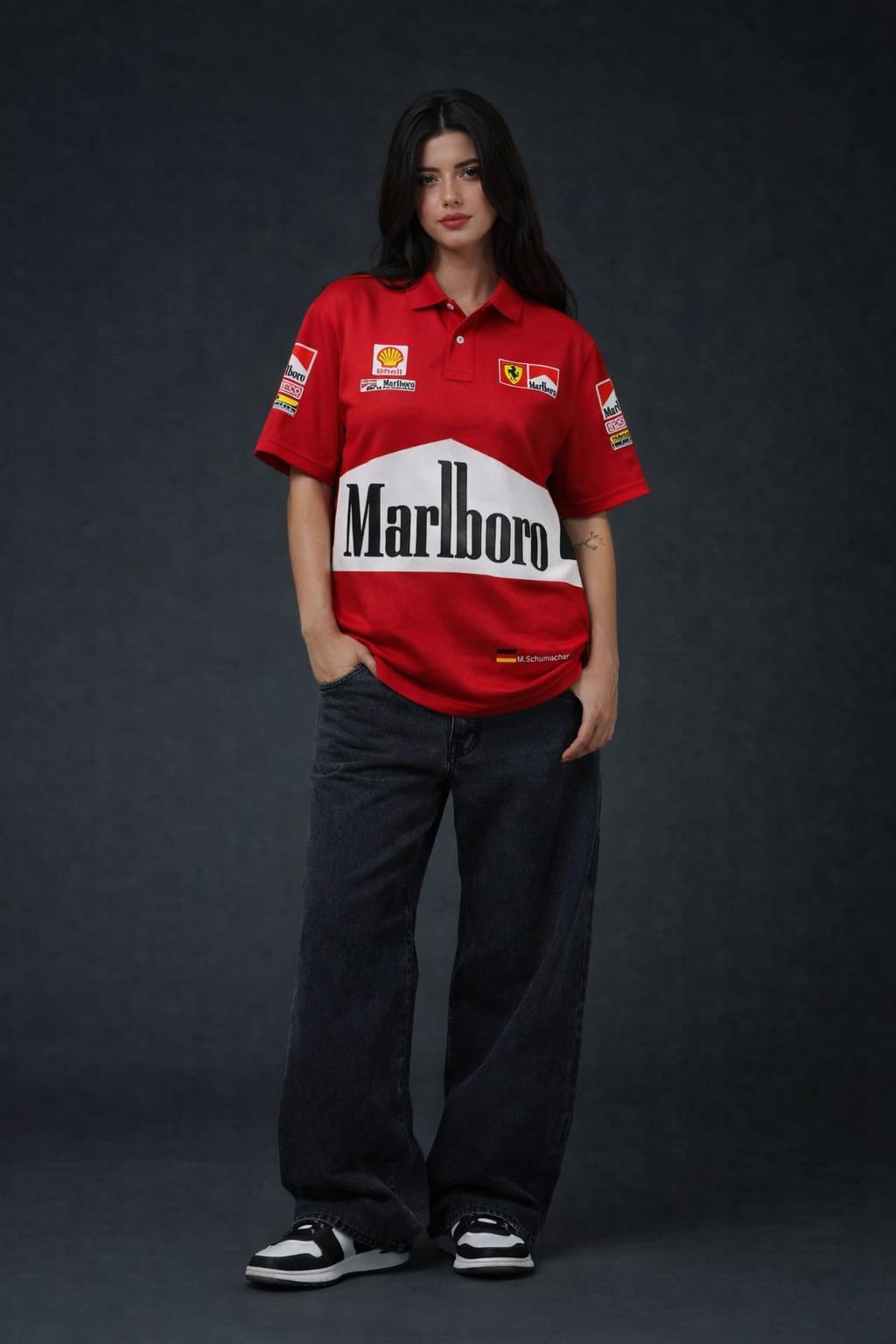 Marlboro Polo T-Shirt – Red Racing Edition