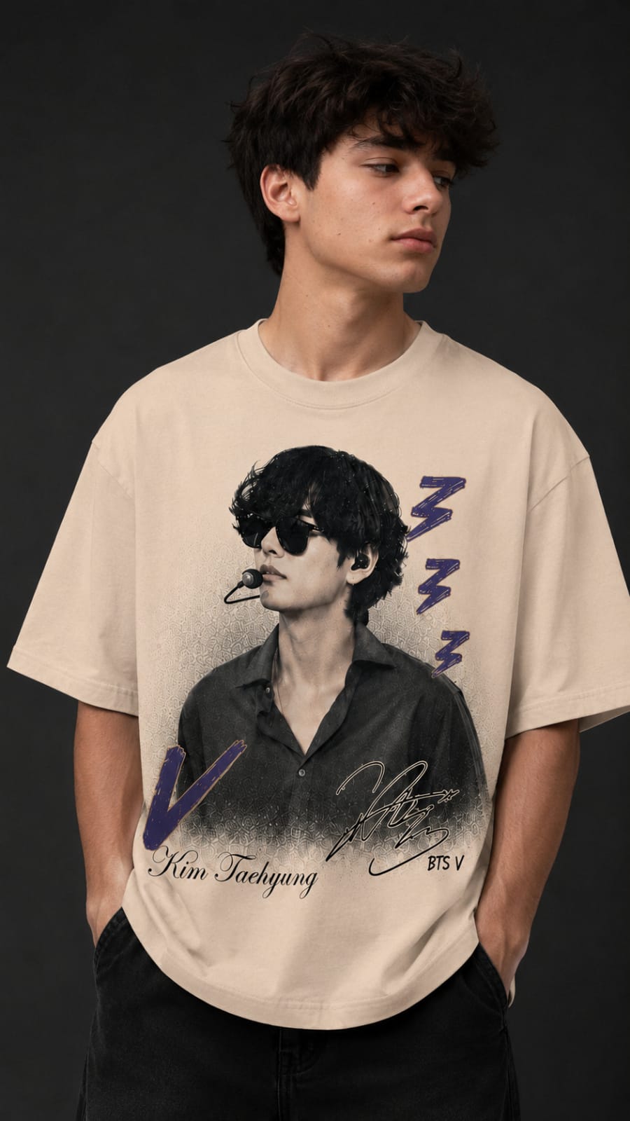 BTS Kim Taehyung Inspired T Shirt