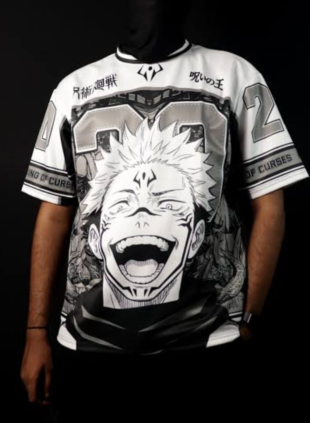 Jujutsu Kaisen Sukuna Oversized Jersey