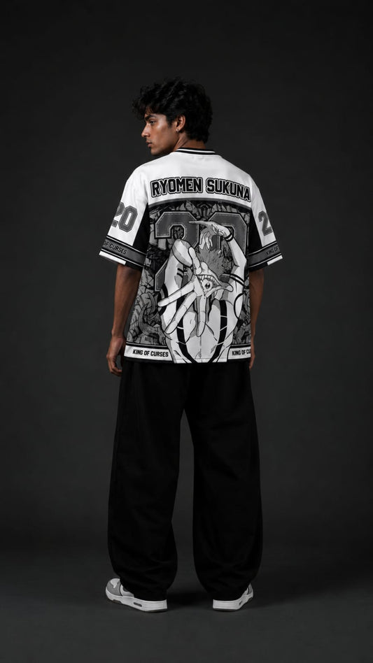Jujutsu Kaisen Sukuna Oversized Jersey