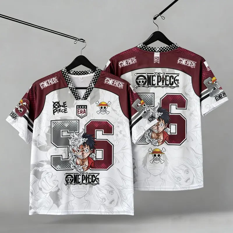 Gear 5 Luffy 56 Premium Oversized Anime Jersey