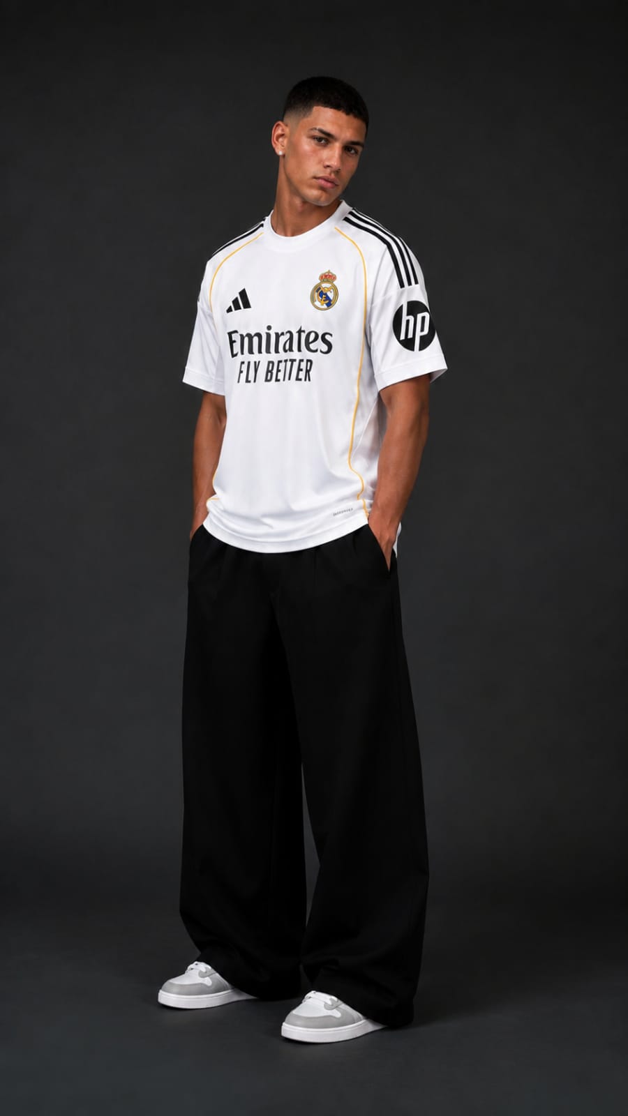 Real Madrid White Football Jersey