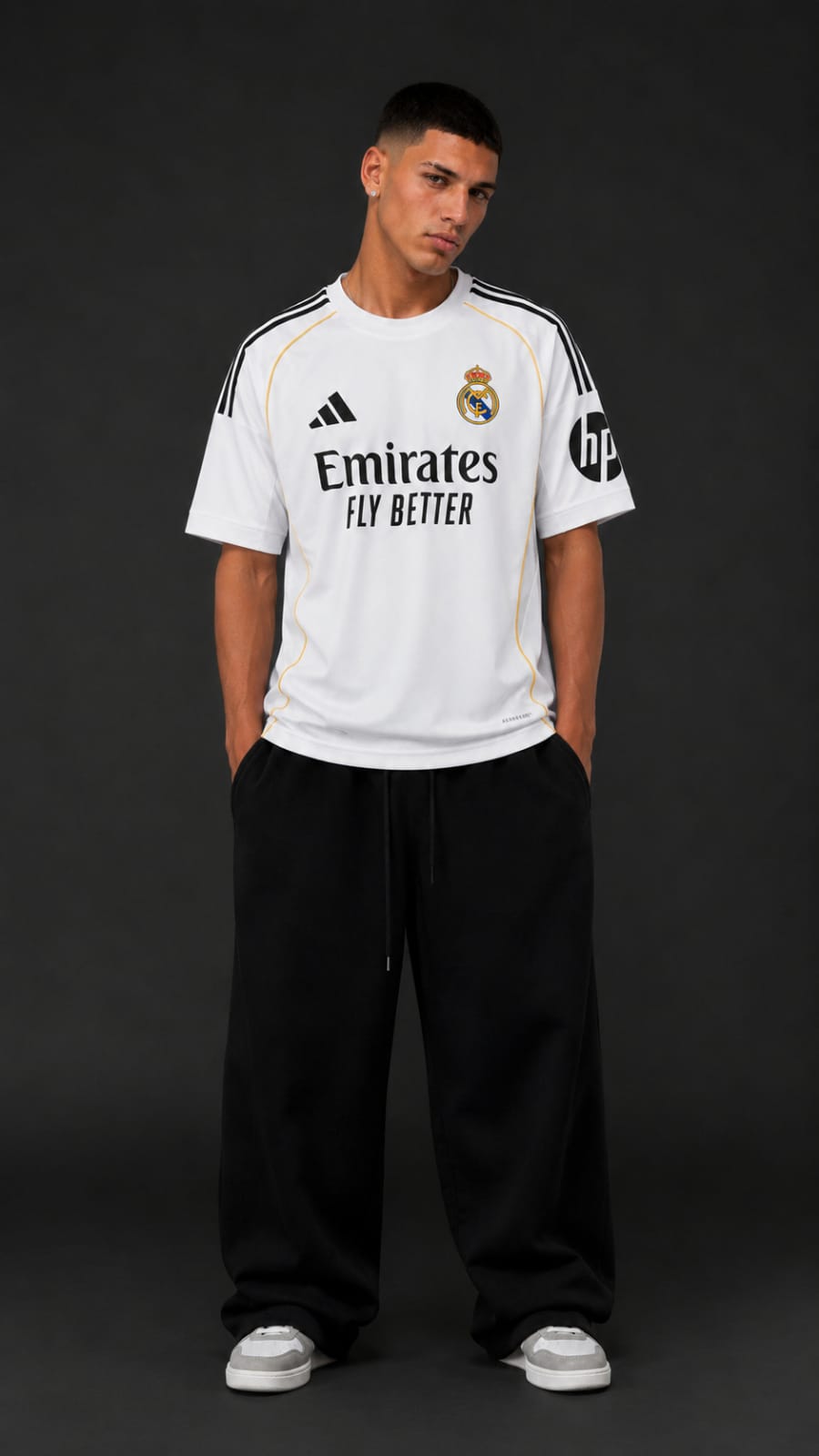 Real Madrid White Football Jersey